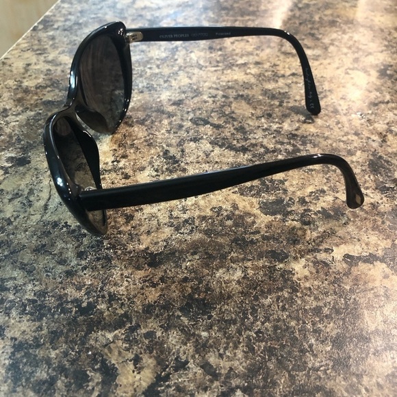 Oliver Peoples Black Cat Eye Sunglasses main image 12